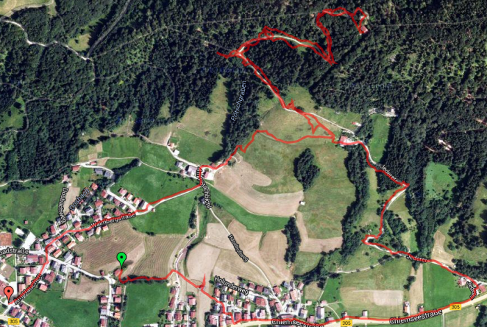 Reit im Winkl 2014: Walmberg-Bahn Aufstieg / GPS Track